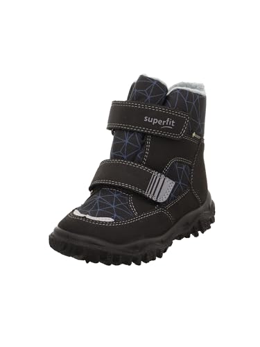 Superfit boys' HUSKY warm-lined Gore-Tex snow boots, BLACK/LIGHT GREY 0000, 33 EU on sale